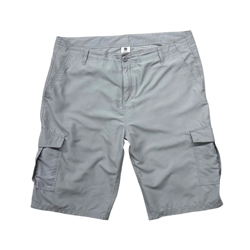 DC‎ Shoes Mens Gray Cargo Shorts Skate Casual Size 38 Gorpcore Hiking